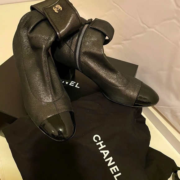 Authentic Chanel Booties - Picture 4 of 12